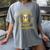 Countdown To Graduation Hourglass Senior Class Of 2022 Women's Comfort Colors T-Shirt Gray