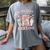 In My Cozy Iced Coffee And Books Era Women's Comfort Colors T-Shirt Gray