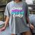 Crazy INTJ Lady Introvert Personality Women's Comfort Colors T-Shirt Gray Crazy INTJ Lady Introvert Personality Women's Comfort Colors T-Shirt Gray