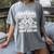 Criminal Justice Degree Graduation Criminal Justice Student Women's Comfort Colors T-Shirt Gray