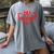 Cross Country Senior Night Senior 2025 Graduation Party 8 Women's Comfort Colors T-Shirt Gray