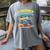 I Crushed Kindergarten Monster Truck Graduation Boys Kids Women's Comfort Colors T-Shirt Gray