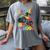 I Crushed Pre-K Monster Truck Graduation Preschool Grad 2025 Women's Comfort Colors T-Shirt Gray