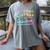 Custodian Life Graduation Day Last Day Of School Tie Dye Women's Comfort Colors T-Shirt Gray