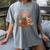 Cute Axolotl Reading Books Cozy Bookworm Women's Comfort Colors T-Shirt Gray