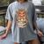 Cute Baby Highland Cow Reading Book Librarian Bookworm Women's Comfort Colors T-Shirt Gray Cute Baby Highland Cow Reading Book Librarian Bookworm Women's Comfort Colors T-Shirt Gray
