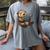 Cute Book Sea Otter Women's Comfort Colors T-Shirt Gray