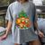 Cute Cats Reading Books Christmas Tree Women's Comfort Colors T-Shirt Gray