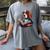 Cute Dog Basset Hound Reading Book Women's Comfort Colors T-Shirt Gray