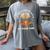 Cute Dragon Book Hot Air Balloon Adventure Fantasy Reading Women's Comfort Colors T-Shirt Gray