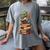 Cute Dragon Reading Book Bookworm Dragons And Books Women's Comfort Colors T-Shirt Gray