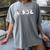 Cute Ghosts Reading Books Lover Spooky Season Halloween Women's Comfort Colors T-Shirt Gray