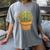 Cute Golden Barrel Cactus Introvert Distressed Women's Comfort Colors T-Shirt Gray Cute Golden Barrel Cactus Introvert Distressed Women's Comfort Colors T-Shirt Gray