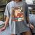 Cute Hedgehog Book Nerd Women's Comfort Colors T-Shirt Gray Cute Hedgehog Book Nerd Women's Comfort Colors T-Shirt Gray