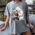 Cute Polar Bear Is Reading a Book Reading Polar Bear Women's Comfort Colors T-Shirt Gray