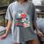 Cute Reading Seal On Books Book Lover Women's Comfort Colors T-Shirt Gray