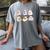 Cute Spooky Reading Book Halloween Fall Ghost Autumn Women's Comfort Colors T-Shirt Gray
