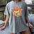 Cute Squirrel Reading A Book Lovers Anime Kawaii Women Kids Women's Comfort Colors T-Shirt Gray Cute Squirrel Reading A Book Lovers Anime Kawaii Women Kids Women's Comfort Colors T-Shirt Gray