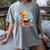 Cute Teddy Bear Reading Book Fun Women's Comfort Colors T-Shirt Gray