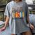 Cute Wildflower Book School Counseling Life School Counselor Women's Comfort Colors T-Shirt Gray