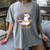 Cute Xmas Book Lover Penguin Reading Cosy Days Cosy Reads Women's Comfort Colors T-Shirt Gray