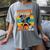 Dabbing Boy Goodbye 2nd Grade Hello 3rd Grade Graduation Women's Comfort Colors T-Shirt Gray