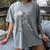 Dabbing Skeleton Nurse Halloween Graduation Women's Comfort Colors T-Shirt Gray