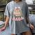 Dada Book First Chapter Birthday Family Matching Party Women's Comfort Colors T-Shirt Gray
