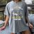 My Daddy Did It And He Did It For Me Graduation Graduate Dad Women's Comfort Colors T-Shirt Gray