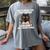 Das Ist Es Was Ich Tue Ich Lese Books Crochet And Women's Comfort Colors T-Shirt Gray