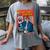 Dead Roast Coffee Comic Book Cover Style Skeleton Barista Women's Comfort Colors T-Shirt Gray