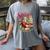 Dear Santa More Books Please Christmas Women's Comfort Colors T-Shirt Gray