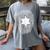 Deputy Sheriff DNA Sheriff Graduation 6 Star Badge Women's Comfort Colors T-Shirt Gray