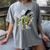 Dinosaur T Rex Rawr Last Day Of School Graduation Shirt Women's Comfort Colors T-Shirt Gray