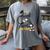 Disney Mickey Mouse A Big High Five For Today Graduation Women's Comfort Colors T-Shirt Gray