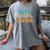 Dogs Books Coffee Book Lover Dogs Coffee Women's Comfort Colors T-Shirt Gray