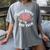 Dogs Books And Yarn Crocheting Women's Comfort Colors T-Shirt Gray