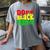 Dope Teacher African American Graduation History Month Women's Comfort Colors T-Shirt Gray