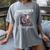 Dragon Fantasy Book Lover And Apparel Probably Reading About Dragons Women's Comfort Colors T-Shirt Gray
