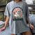Easily Distracted By Books Read Goose Lover Bookworm Reading Women's Comfort Colors T-Shirt Gray