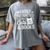Easily Distracted By Cats And Books Reading Apparel Premium Tri-Blend Women's Comfort Colors T-Shirt Gray