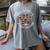 Easily Distracted By Dogs And Books Women's Comfort Colors T-Shirt Gray