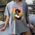Educated Afro Girl Reading Book Lover History Month Women's Comfort Colors T-Shirt Gray