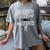 Education Leadership Masters Graduation Shirt Women's Comfort Colors T-Shirt Gray