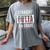 Eighth Grade Graduation Shirt Straight Outta 8th Grade Women's Comfort Colors T-Shirt Gray
