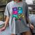 Eighties Console Controller Gaming Player Gadget Nostalgia Women's Comfort Colors T-Shirt Gray