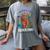 Elder Emo Nostalgia Skeleton Hand Women's Comfort Colors T-Shirt Gray