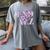 End ALZ Floral Dementia Memory Loss Alzheimer Awareness Women's Comfort Colors T-Shirt Gray End ALZ Floral Dementia Memory Loss Alzheimer Awareness Women's Comfort Colors T-Shirt Gray