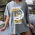 Escaped Reality Do Not Disturb Book Lover Women's Comfort Colors T-Shirt Gray