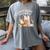 Every Bunny Loves To Read Book Lover Easter Day Apparel Women's Comfort Colors T-Shirt Gray